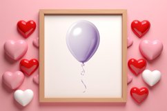 Valentines Day Clipart Love Ballon, Christmas Clipart Product Image 3