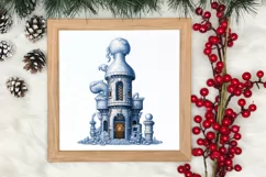 Cozy Christmas Knitting Clipart, Christmas PNG Product Image 3