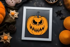 Happy Halloween svg, Pumpkin svg, Spooky season svg Product Image 2