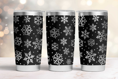 20oz Tumbler laser svg wrap|Christmas Snowflake svg Product Image 3