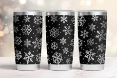 20oz Tumbler laser svg wrap|Christmas Snowflake svg Product Image 3