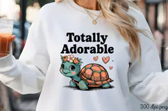 Totally Adorable PNG, Baby Animal Nursery Sublimation Product Image 1