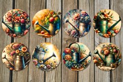 Garden composition | Car coaster &amp; key chain sublimation Product Image 3