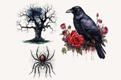 Gothic clipart, Halloween clipart, Halloween bundle Product Image 7