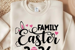 Family Easter 2026 SVG, Easter 2026 SVG, Family Shirt, PNG Product Image 3