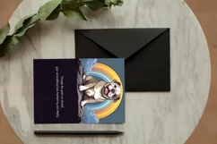 Bulldog sympathy card, DIGITAL DOWNLOAD, Dog Sympathy card Product Image 6