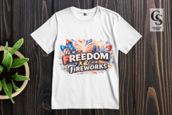 In The USA Patriotic Clipart PNG Sublimation Product Image 3