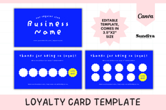 Editable Loyalty Card Template 7 | Customer Discount Stamp Product Image 1