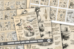Ephemera Summer Animals Junk Journal Product Image 3