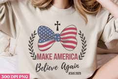 Make America believe PNG, 4th Of July Sublimation PNG Product Image 3