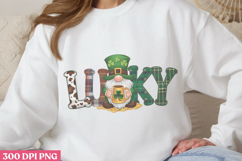Lucky PNG, Gnome St Patricks Day Sublimati Product Image 3