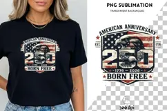 250th American Anniversary PNG | 17762026 Patriotic Eagle Product Image 1
