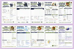 30-Day Fitness Transformation Workbook Product Image 3