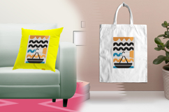 Geometric Abstract Boat Embroidery Design Product Image 3