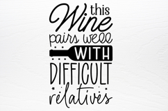 Christmas Wine SVG Product Image 3