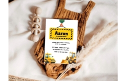Baby Shower Invitation Template 337 Product Image 1