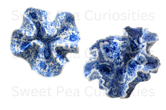 Blue Toile, Ephemera, PNG, Clipart, Junk Journal, flowers Product Image 3