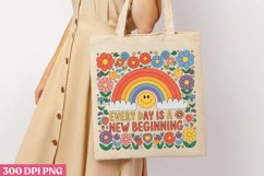EVERY DAY IS A NEW BEGINNING PNG, Positive Sublimation PNG Product Image 3