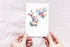 Baby Bunny with Balloons Product Image 5