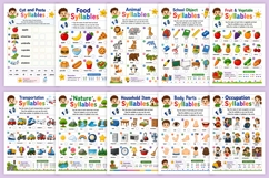 Syllable Counting Worksheets Product Image 3