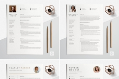 Professional Resume with Photo Template Word Bundle Product Image 4