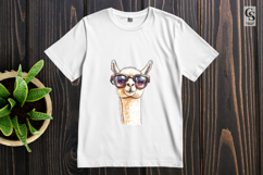 Cute Llama Clipart PNG Product Image 3