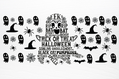Halloween Round Can glass SVG Product Image 3