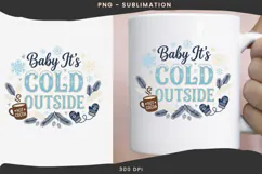 Winter phrases png design for T-shirts Product Image 3