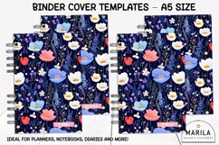 Floral Printable Binder Covers | Floral planner covers #3 Product Image 1