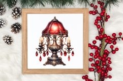 Vintage Christmas Magic Clipart, Christmas Clipart Product Image 3