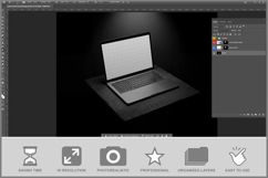 Laptop Dark Stone Product Image 2