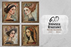 Whimsical Renaissance Portrait Product Image 2