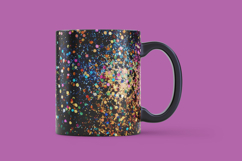 Rainbow Glitter Glow Digital Paper Product Image 3