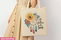 ll follow the sun PNG, Sunflower Quote Collection Clipart P Product Image 3