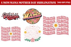 Mom Mama Mother Day Bundle PNG Product Image 4