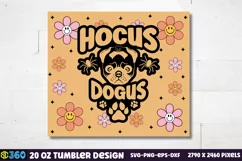 Halloween Tumbler Wrap, Halloween Tumbler SVG Product Image 3