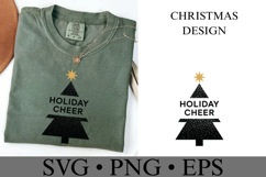 Holiday Cheer Svg | Christmas svg | Shirt Svg Product Image 3