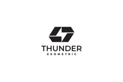 Thunder Colorful Logo Design Vector Template Product Image 3
