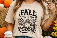 Fall Is Calling Svg, Fall Season Svg, Pumpkin Patch Svg. Product Image 4