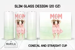 Mother's Day Skinny Tumbler sublimation designs #3 Product Image 1