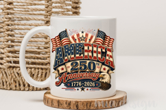 America 250th Anniversary PNG, 1776-2026 Eagle Sublimation Product Image 3