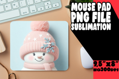 UNIQUE desk PAD PNG Inspiration, Snowman Product Image 1