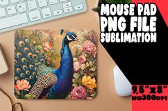 Flower and Bird Design Mouse Pad Product Image 1