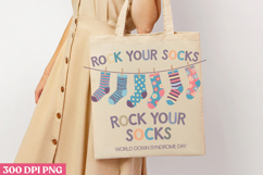 Rock Your Socks World Down PNG, Syndrome Sublimation PNG Product Image 1
