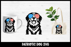 16 Patriotic Dogs with American Flag Sunglasses SVG Product Image 13