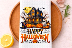 Halloween Kitchen Towel PNG, Funny Halloween PNG Product Image 1