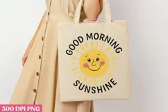 Good morning sunshine PNG, Retro Positive Sublimation PNG Product Image 1