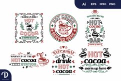 Hot Cocoa Quotes, Decorative Sublimation Set Product Image 3