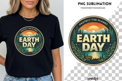 Earth Day PNG | Protect The Planet Design | Nature Landscape Product Image 3