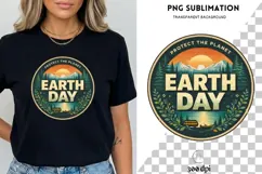 Earth Day PNG | Protect The Planet Design | Nature Landscape Product Image 3